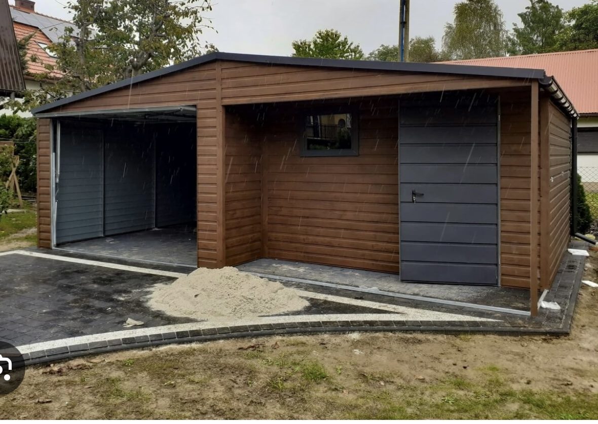 Garaż blaszany 6x5 — 6×5 m