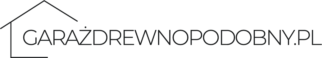 Garaż Blaszany Drewnopodobny