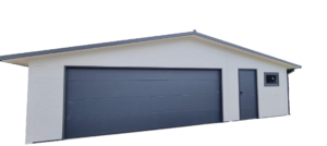 Garaż z płyty warstwowej 8,00 x 6,00