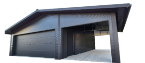 Garaż z płyty warstwowej 100mm 6,00 x 5,80